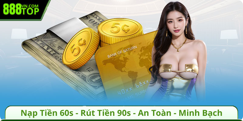 Nạp Tiền 60s - Rút Tiền 90s - An Toàn - Minh Bạch